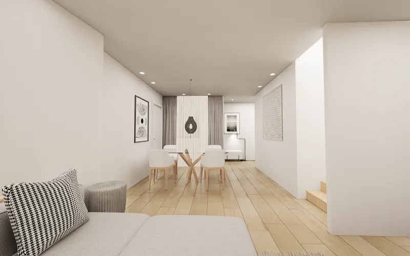 Vivienda tipo dúplex de 81m² construidos de 1 habitación, con 2 balcones i Terraza de uso exclusivo con una superficie de 37m² Esta vivienda es una segunda altura real. Salón-Comedor de 24m² con salida a balcón de 8,30m² a calle, cocina independiente de 7m² y exterior, Habitación principal de 16m² con salida directa a un segundo balcón de 5m², y 1 baño de tres piezas con plato de ducha extraplano de resina antideslizante. Bohardilla diáfana que cuenta con una superficie de 19m² con salida a terraza de 37m² con orientación sur-este El edificio contará con una instalación individual para cada vivienda, y con un sistema de Aerotermia, esta instalación será de A/A y bomba de calor por conductos y agua caliente, lo que la hace medioambientalmente sostenible, y con un ahorro energético importante, colaborando así al respeto medioambiental. La carpintería interior: puertas lisas en blanco lacado, con puertas abatibles y correderas encastradas tipo KRONA, con microventilación en tapetas superiores. Suelo de parqué flotante laminado AC5 con rodapiés lacado blanco en conjunto a las puertas. Carpintería exterior: Ventanas de aluminio lacado con rotura de puente térmico y microventilación. Abatibles y oscilobatientes y en balcones de sistema deslizante. Doble acristalamiento con cámara de aire, con lunas variables en cumplimiento del CTE, para obtener un aislamiento térmico y acústico. Persianas enrollables de PVC en todas las ventanas y balconeras, desde el interior para aumentar el aislamiento total exterior-interior, tanto térmico como acústico. Fachada acabada en obra y cerámica. OPCIÓN DE PLAZA DE PARKING EN LA MISMA FINCA.  Fecha prevista de entrega el 3er trimestre del 2026. Para más información diríjanse a nuestra oficina o no duden en llamarnos. En Prat Finques le informamos de obra nueva sobre plano de próxima construcción. Perfecta oportunidad para vivir cómodamente en zona céntrica y tranquila en pleno corazón del Prat a un paso del casco antiguo.     Desde Pratfinques, realizamos todos los trámites de la compraventa y a la obtención de la financiación hipotecaria, liquidación de los impuestos y, inscripción registral. -              El precio de venta del inmueble, no incluye impuestos ni tasas. (IVA) -              La plusvalía (Impuesto sobre el Incremento de Valor de los Terrenos Urbanos) es a cargo del vendedor. -       En Pratfinques, NO COBRAMOS LOS HONORARIOS AL COMPRADOR, están incluidos en el precio de venta publicado.  